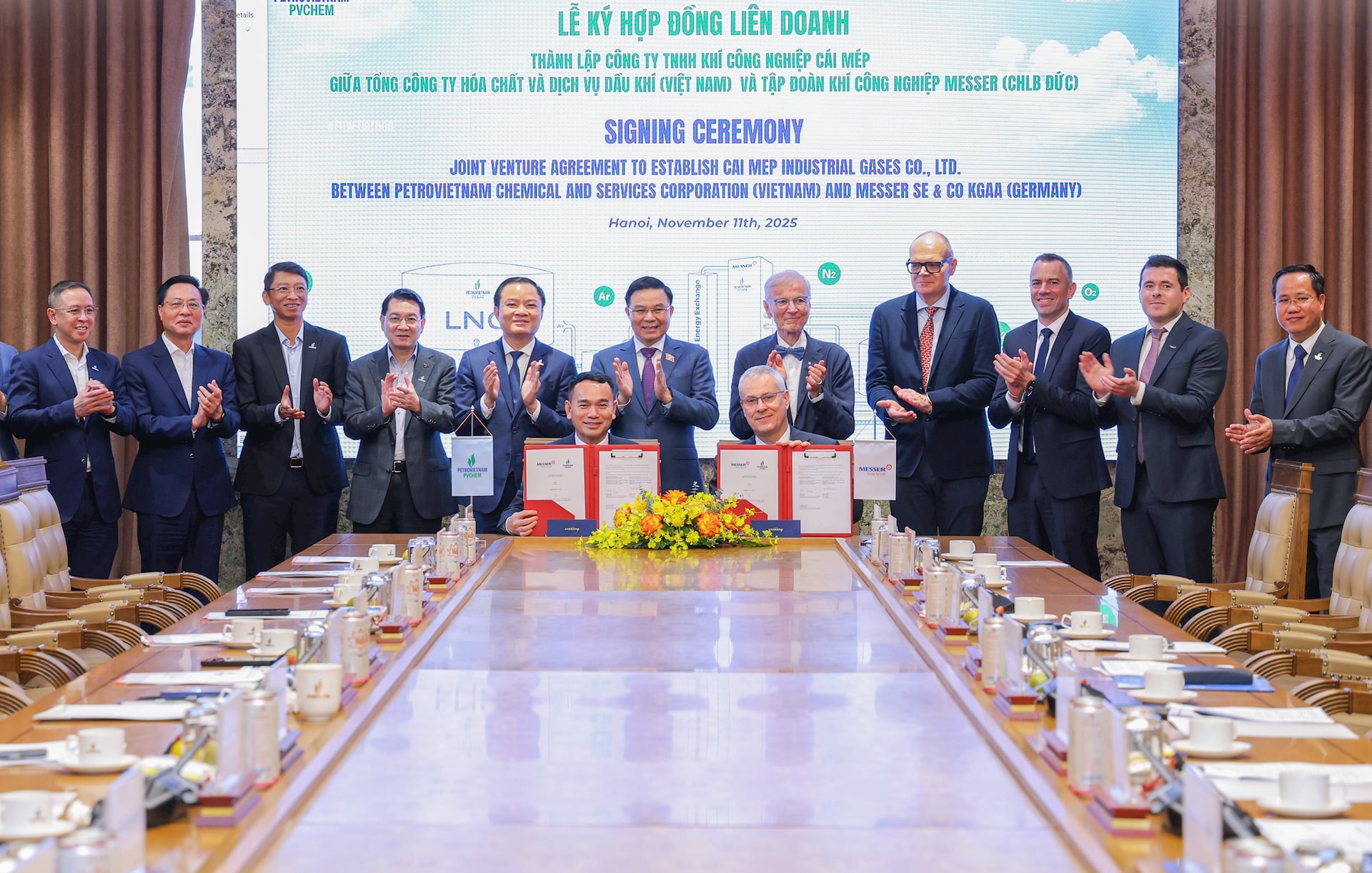 PVChem bắt tay Tập đoàn tư nhân lớn nhất thế giới về khí công nghiệp đầu tư dự án 37 triệu USD