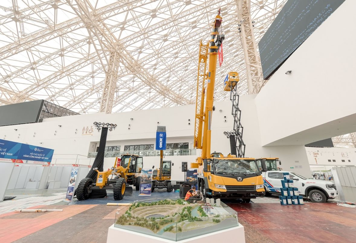 Hé lộ những hình ảnh đầu tiên của triển lãm công nghiệp “5 trong 1” lớn nhất lịch sử sẽ khai màn tại VEC vào 12/11