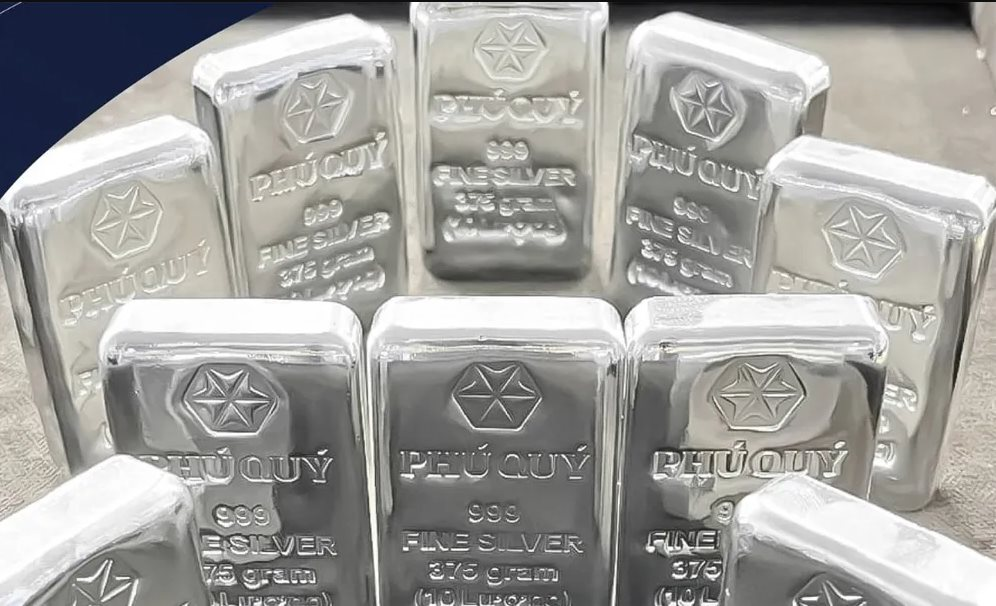 Giá bạc "bay phấp phới" sau khi Mỹ đưa Bạc vào danh sách khoáng sản chiến lược