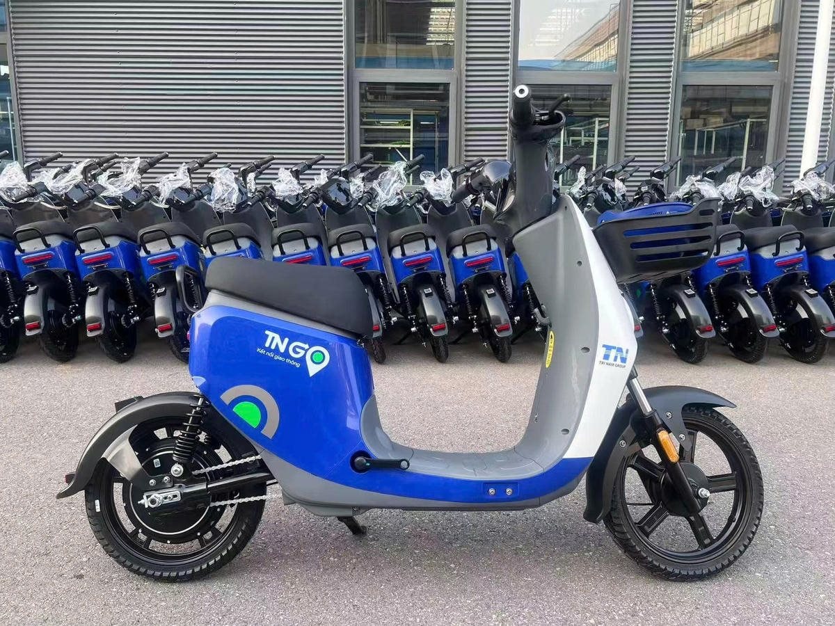 Xe đạp điện công cộng có mặt tại Hà Nội, giá thuê chỉ vài chục nghìn đồng