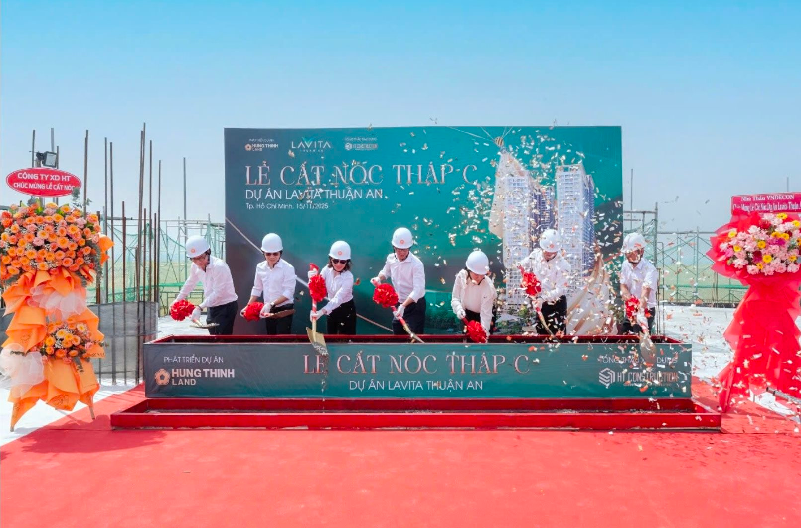 Lavita Thuan An cất nóc Block C, bước tiến mới của dự án trọng điểm khu Đông Bắc TP.HCM