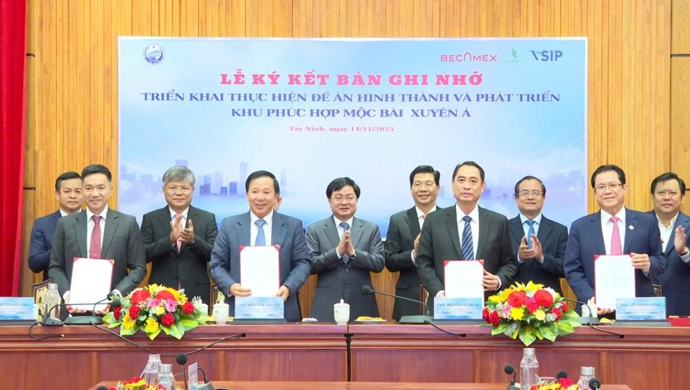 Liên danh Becamex - VSIP - VRG 'bắt tay'  tỉnh Tây Ninh, lập khu phức hợp 1.500ha tại cửa ngõ Mộc Bài