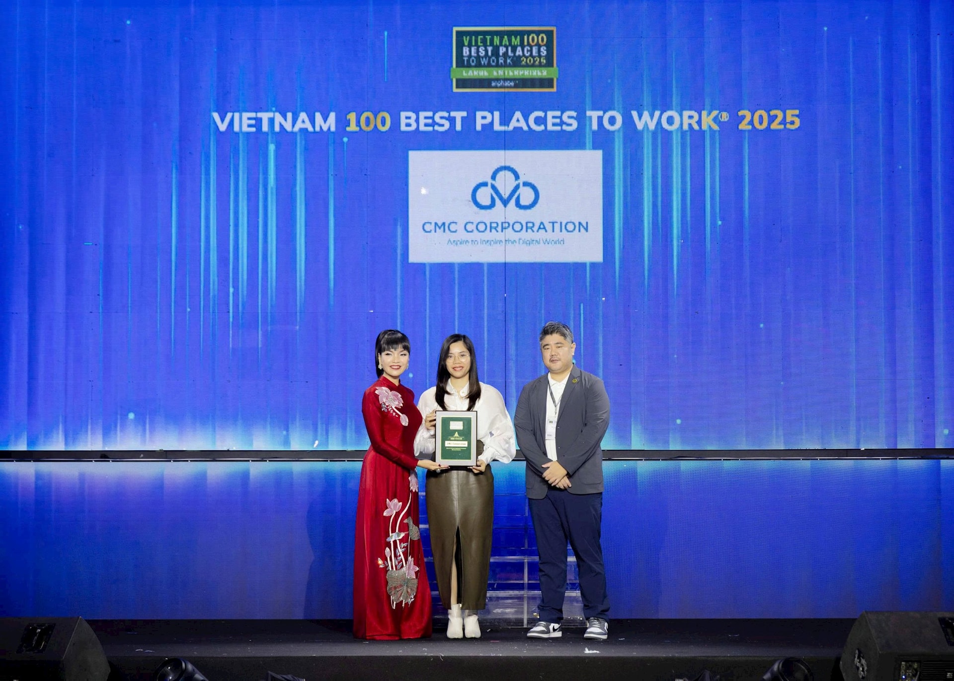 CMC được vinh danh Top 100 Nơi làm việc tốt nhất Việt Nam 2025
