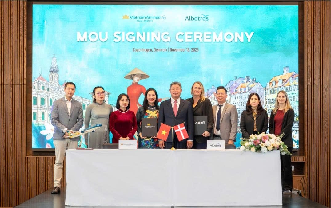 Vietnam Airlines mở rộng mạng bay châu Âu, thúc đẩy hợp tác du lịch - hàng không giữa Việt Nam và Đan Mạch