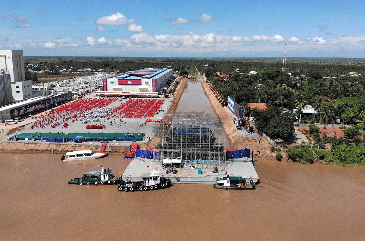 Diễn biến mới kênh đào Phù Nam của Campuchia: Có một thứ có thể ngăn cản tiến độ