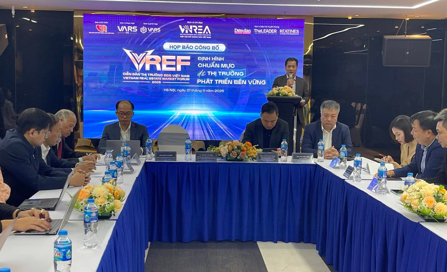 Diễn đàn BĐS Việt Nam 2026: Kiến tạo thị trường minh bạch, chuyên nghiệp