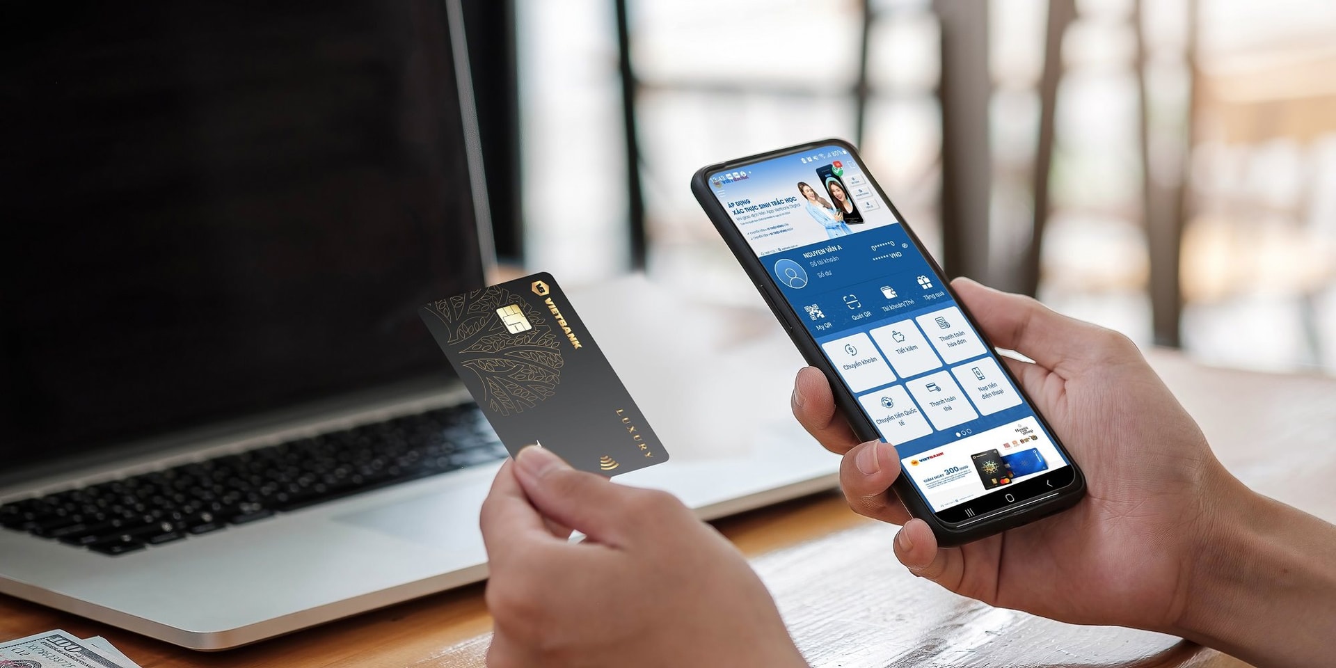 Tận hưởng ưu đãi vượt trội khi sử dụng thẻ và gửi tiết kiệm Vietbank