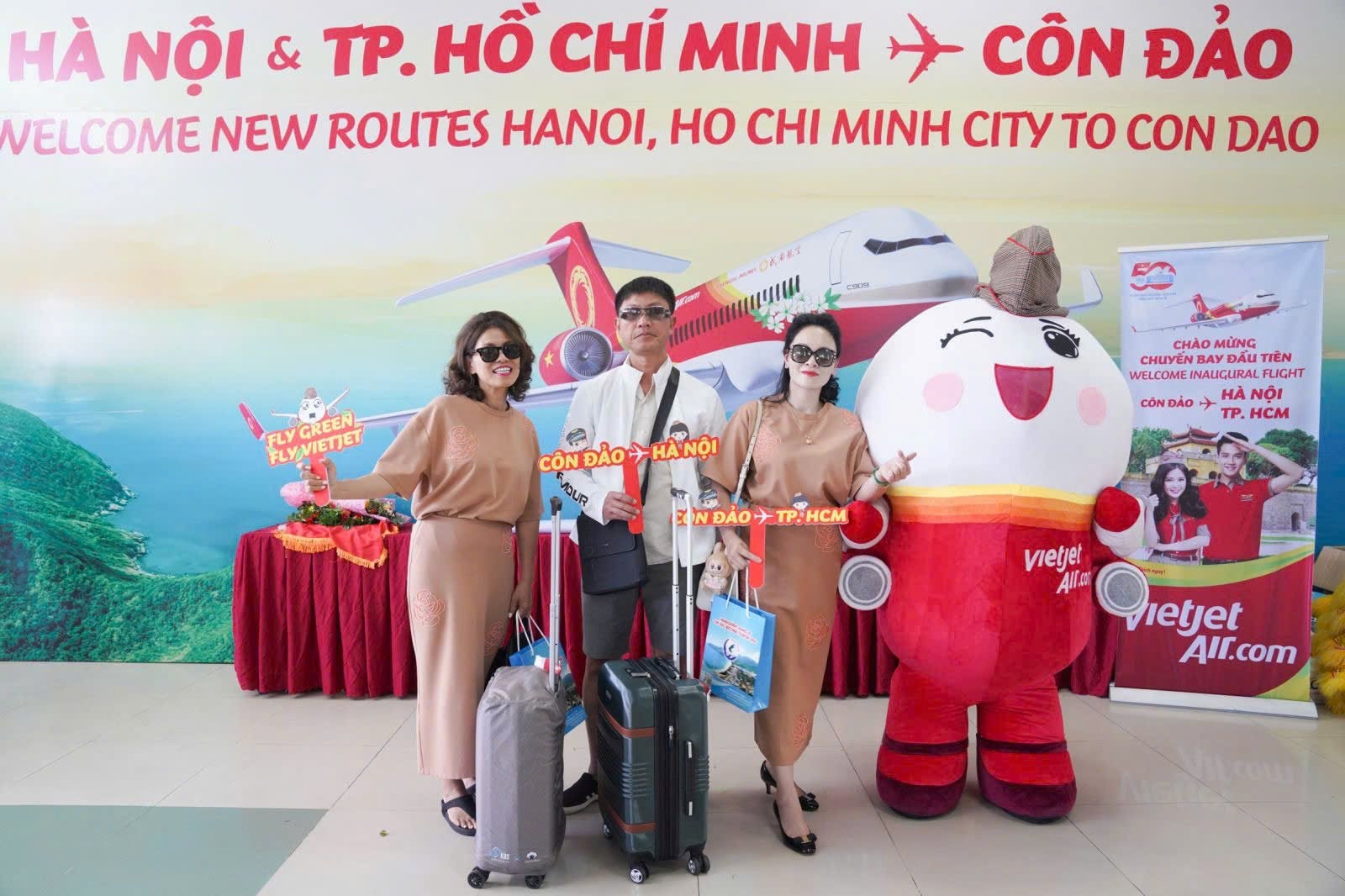 Vietjet tiếp tục khai thác các đường bay đến Côn Đảo từ 03/12/2025