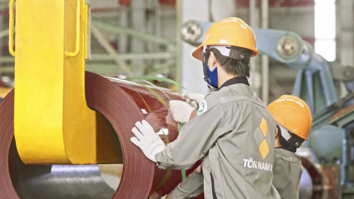 Thép Nam Kim nghiên cứu sản xuất tôn mạ thiếc nickel cho vỏ pin xe điện