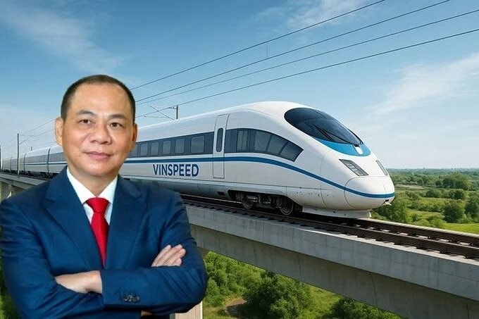 Khi Vingroup rút lui khỏi đường sắt cao tốc Bắc Nam, Vinspeed tăng vốn điều lệ thêm 36% lên 45.000 tỷ