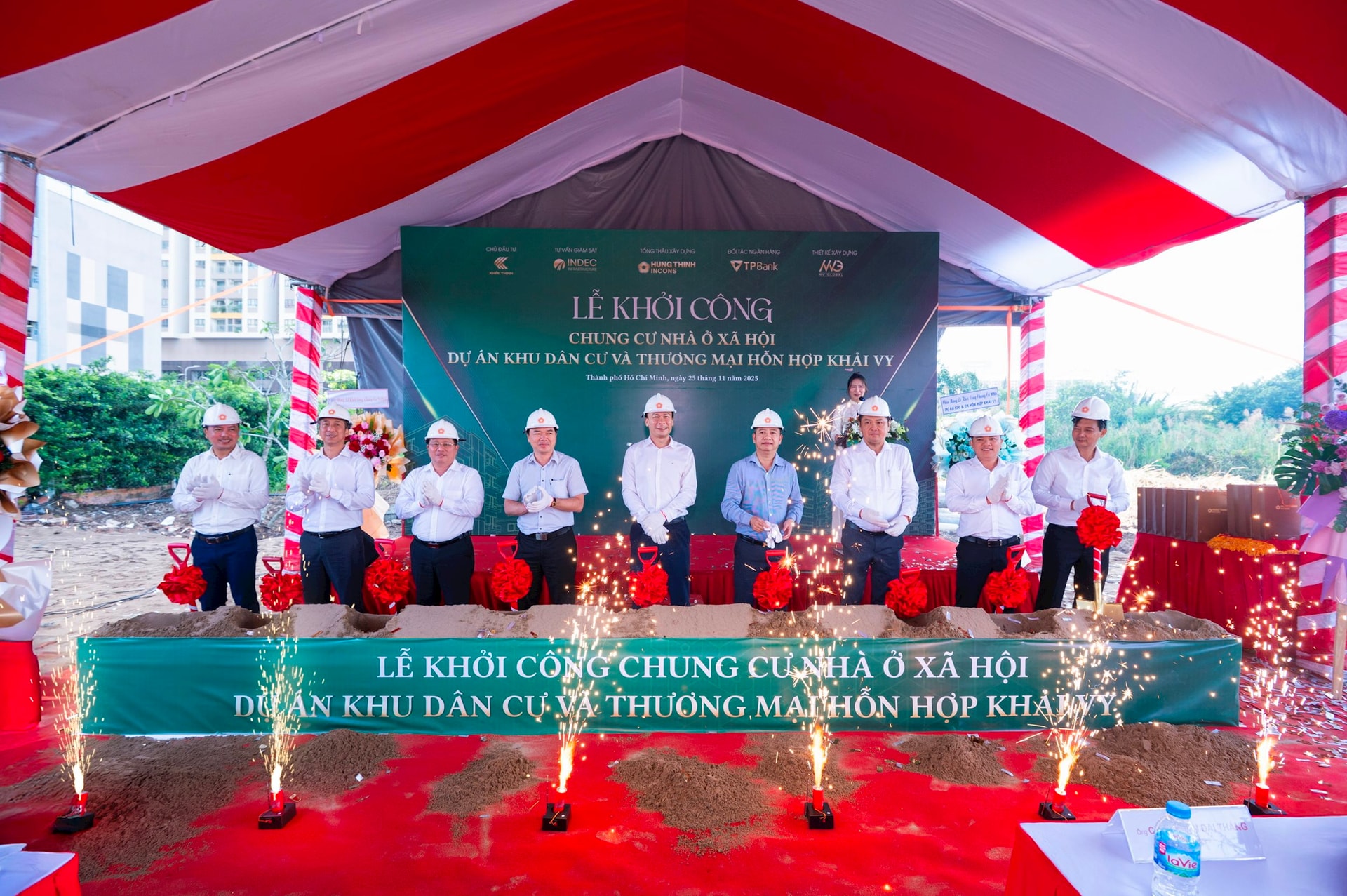 Khởi công xây dựng hơn 300 căn nhà ở xã hội tại phường Phú Thuận - TP. HCM