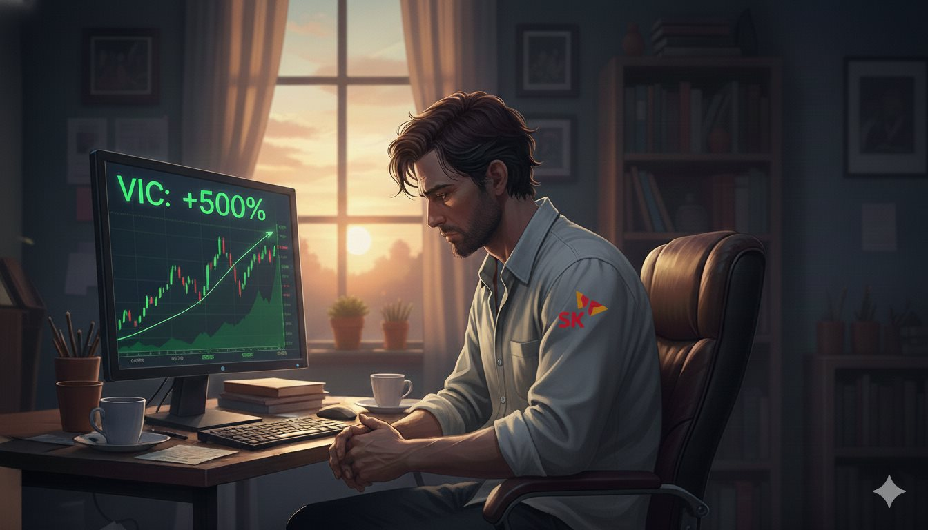 Đừng buồn nếu “lỡ tàu” Vingroup: Chaebol Hàn Quốc còn bán hết cổ phiếu VIC trước khi giá tăng bằng lần