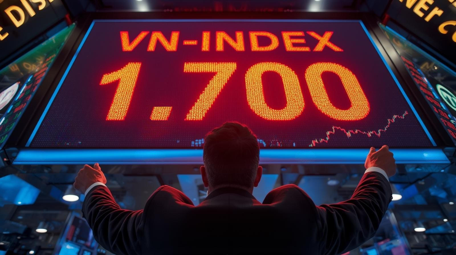VN-Index vượt 1.700 điểm trong phiên đầu tháng