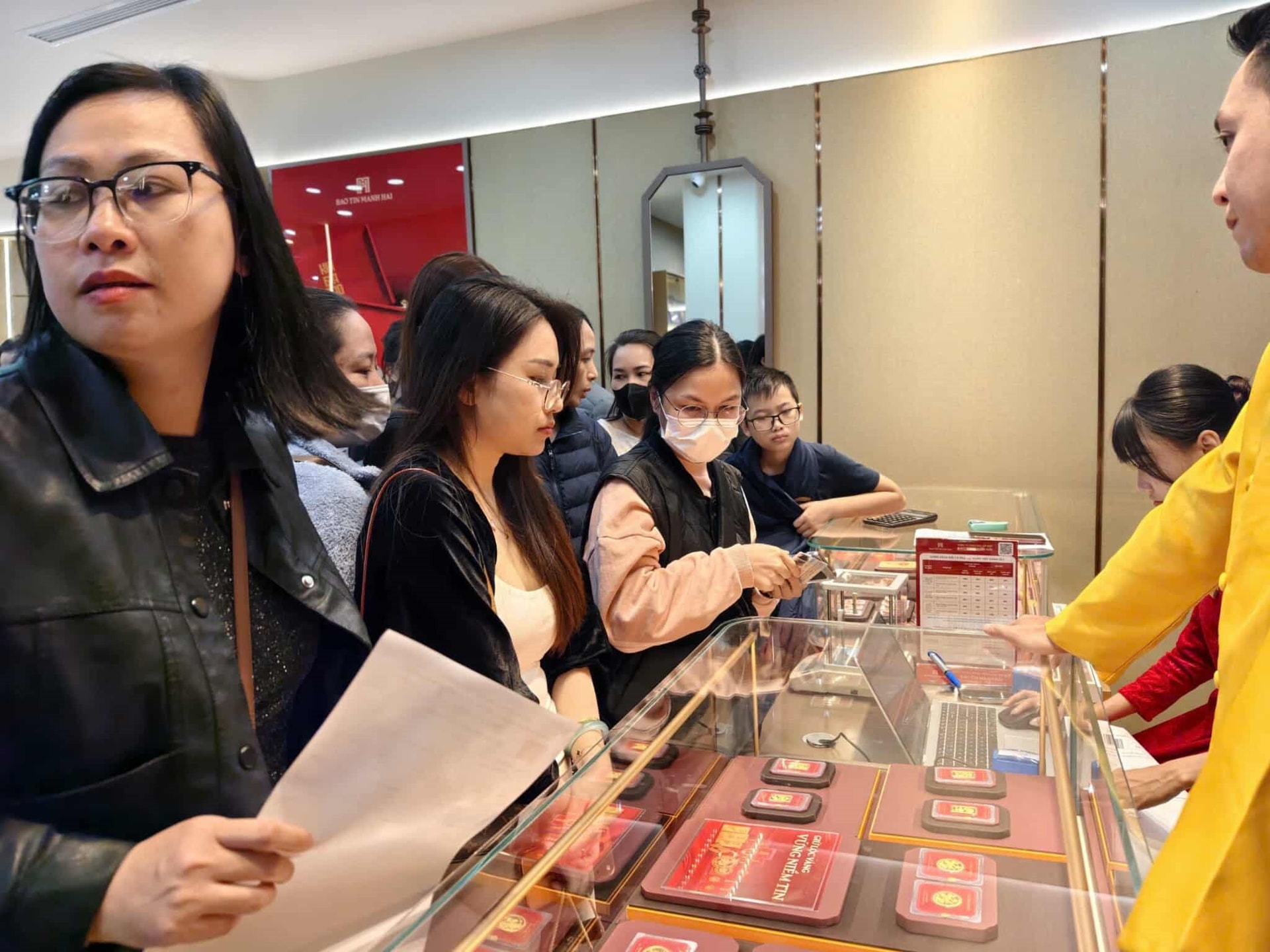 Lần đầu tiên Bảo Tín Mạnh Hải bán vàng 0,1 chỉ, một loại vàng sẽ được bán không giới hạn số lượng