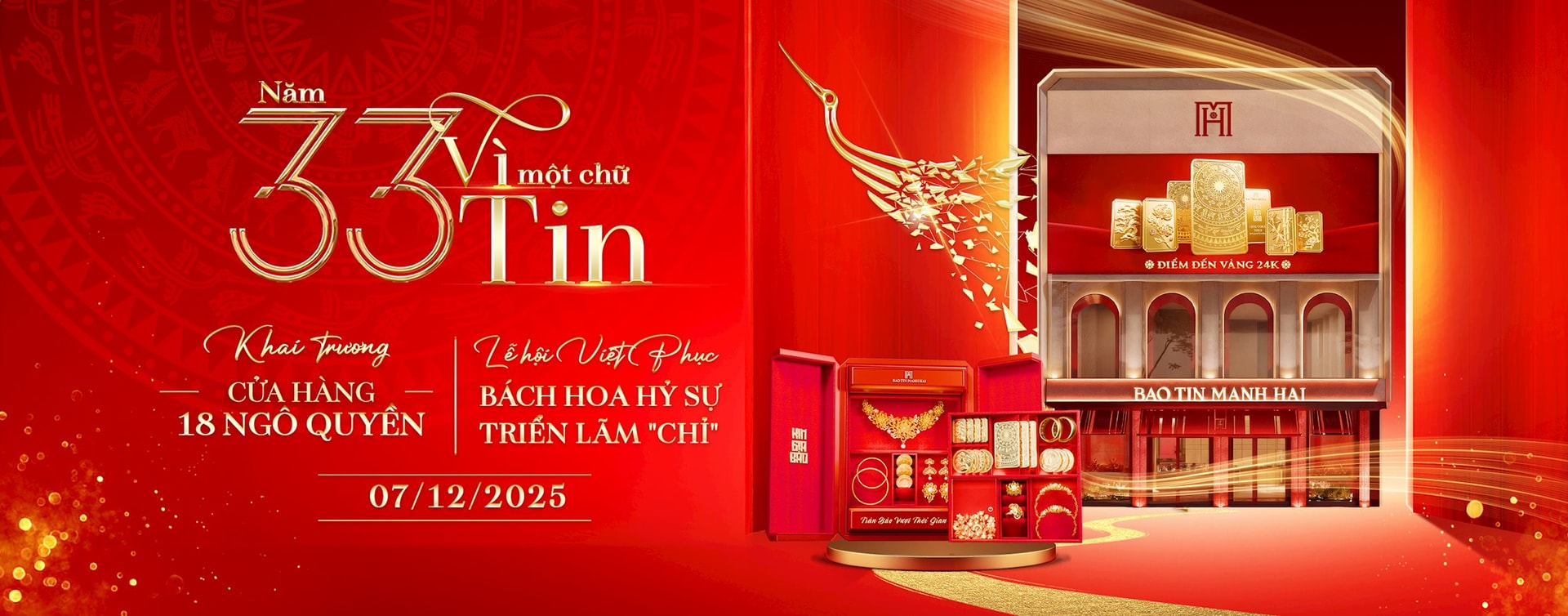 Bảo Tín Mạnh Hải lần đầu tiên bán vàng 0,1 chỉ: Giờ ai cũng có thể tích sản bằng vàng!