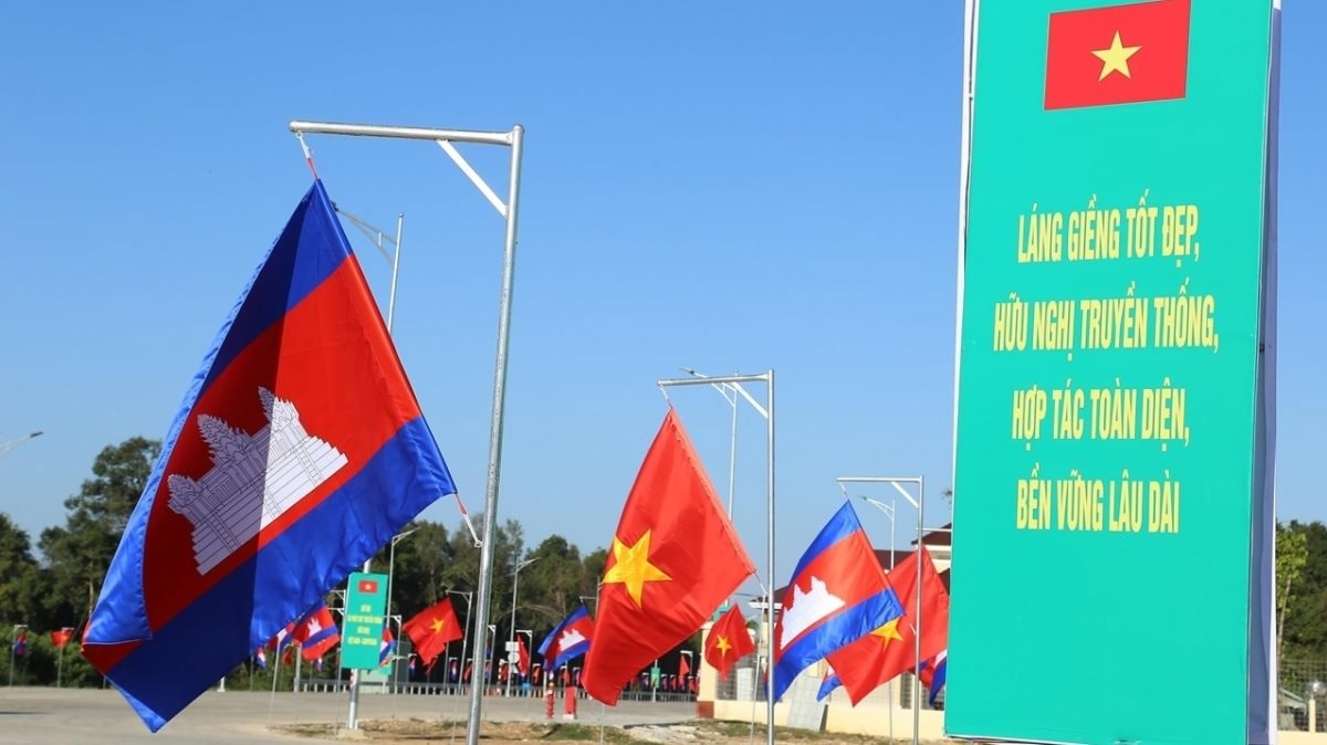 Việt Nam và Campuchia vừa có thêm công trình kỳ vọng đóng góp vào mục tiêu 20 tỷ USD