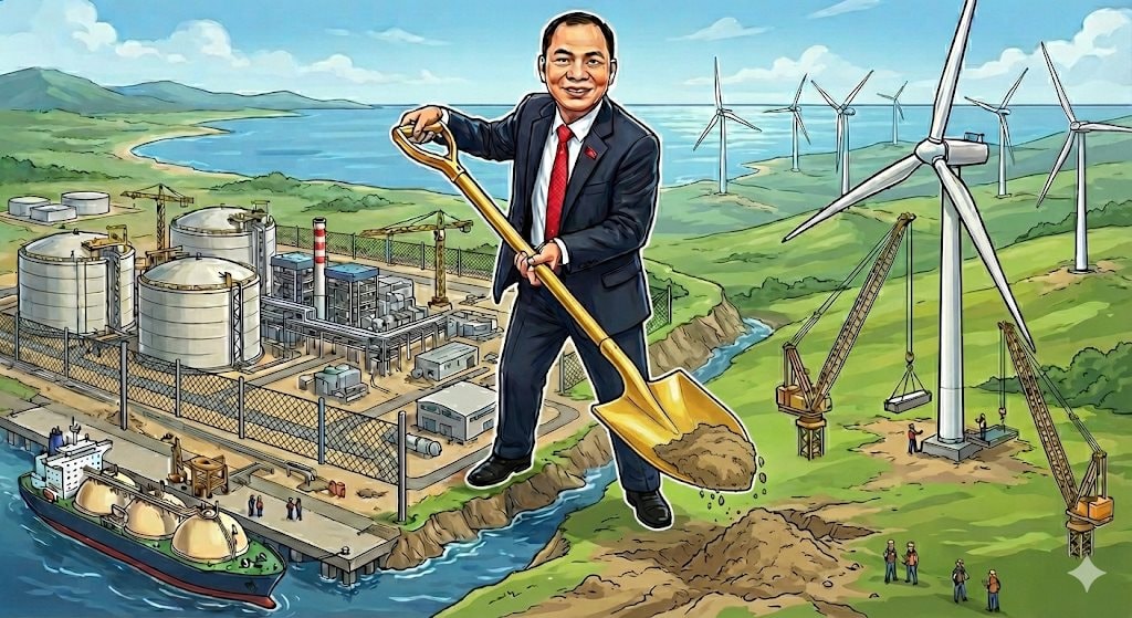 Vừa ra đời thành startup tỷ đô khủng nhất Việt Nam: Khởi công loạt dự án 200.000 tỷ đồng, quy mô công suất bằng cả 3 thuỷ điện Hoà Bình, Sơn La, Lai Châu cộng lại