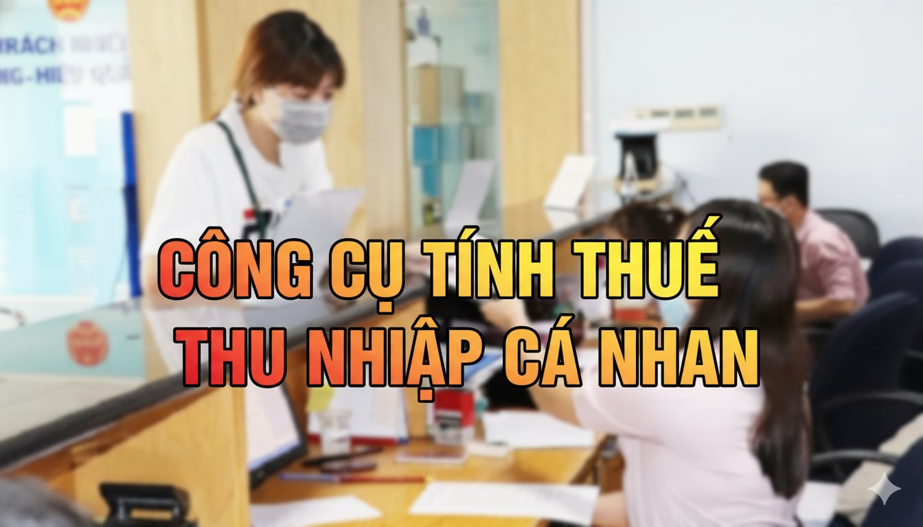 Công cụ tính thuế thu nhập cá nhân mới