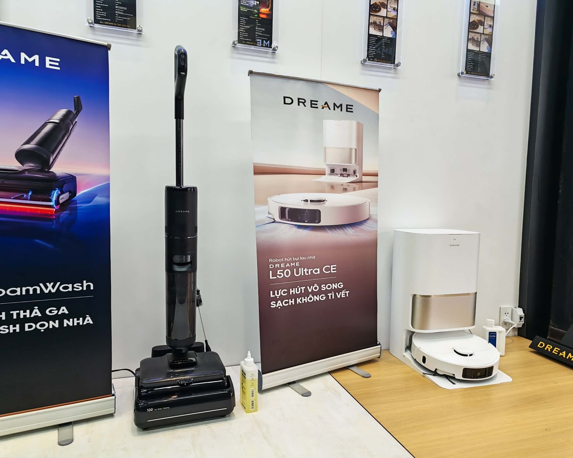 Dreame mang bộ đôi chổi lau thông minh và robot hút bụi mới về Việt Nam, giá từ 15 triệu 