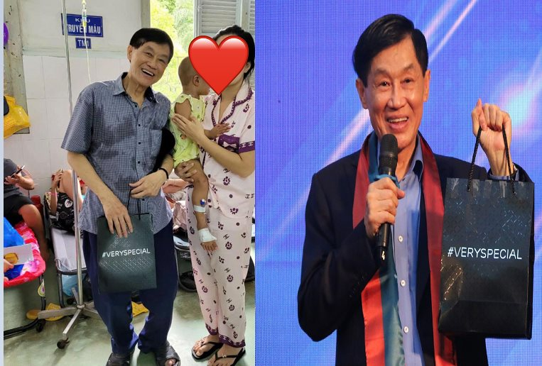 "Ông Bụt" 75 tuổi đi dép lê, mang túi giấy, vét hết 10 tỷ đồng tiền dưỡng già để làm từ thiện: các con nói "ba đóng hết đi, có gì tụi con lo cho”