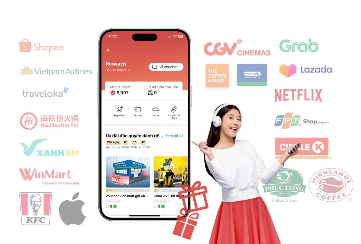 Trải nghiệm không giới hạn cùng Chương trình Khách hàng Thân thiết Techcombank nhân dịp cuối năm