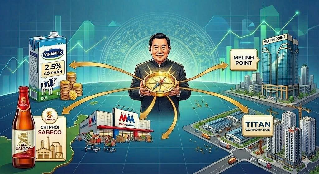 Bộ sưu tập “hàng hiệu Việt Nam” gần chục tỷ đô trong tay người giàu thứ 3 Thái Lan: Nắm 25% Vinamilk, chi phối Sabeco, MM Mega Market, MeLinh Point đến loạt BĐS sở hữu cùng GELEX