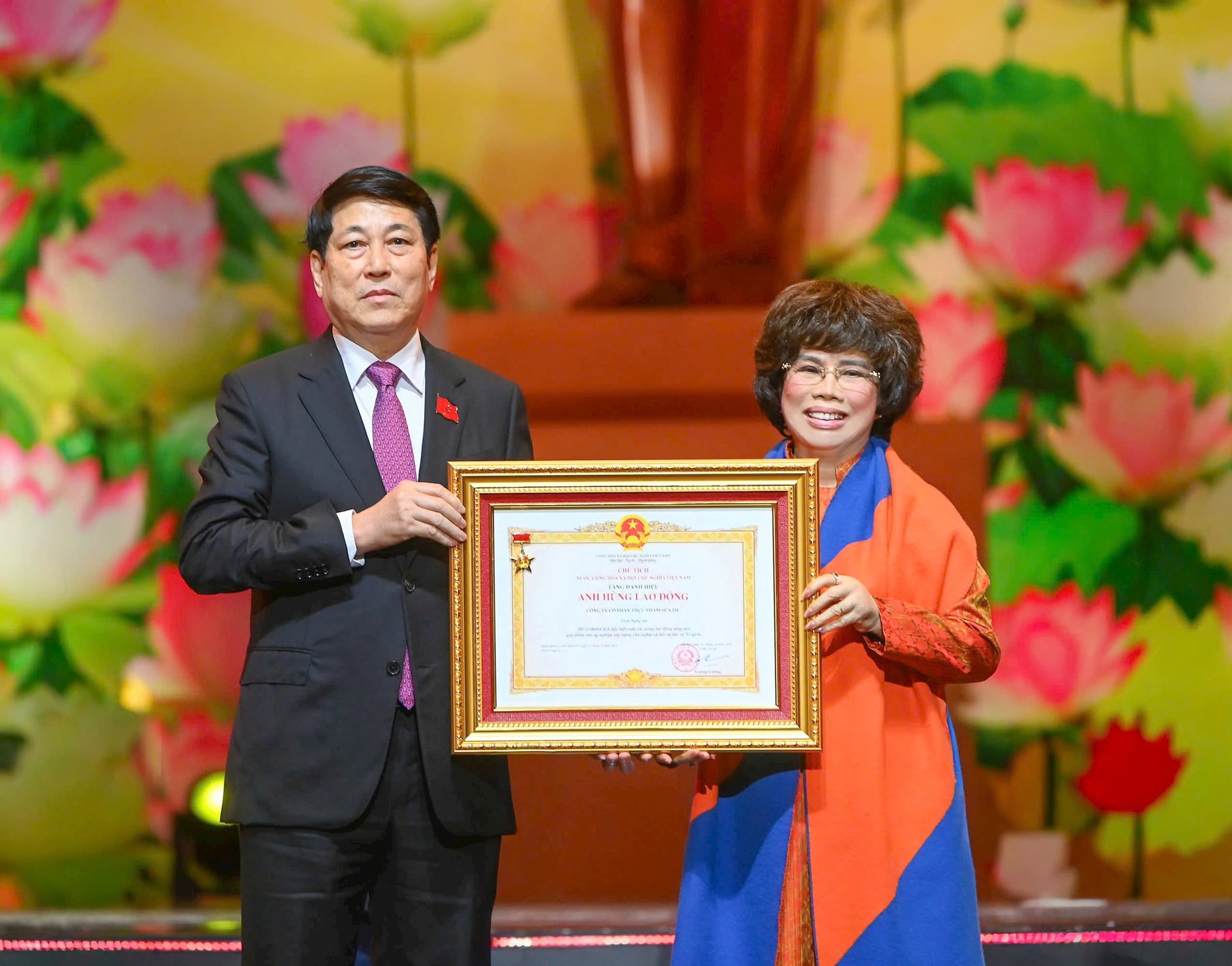 Tập đoàn TH được phong tặng Anh hùng Lao động: Vinh danh DN mang phẩm hạnh anh hùng, vì Việt Nam hùng cường