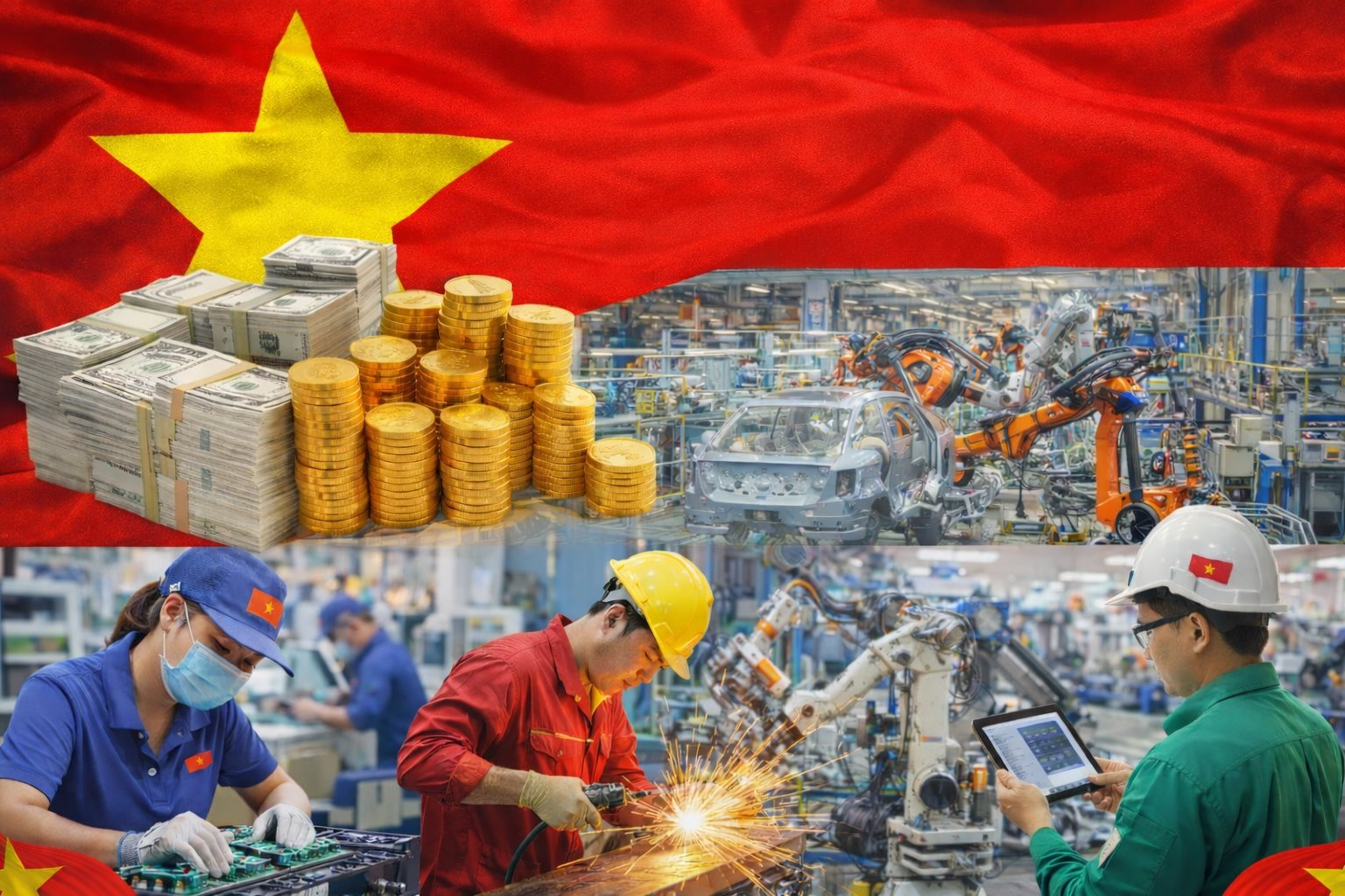 Năm 2026: FDI và vốn nội - thế song hành của chu kỳ tăng trưởng mới