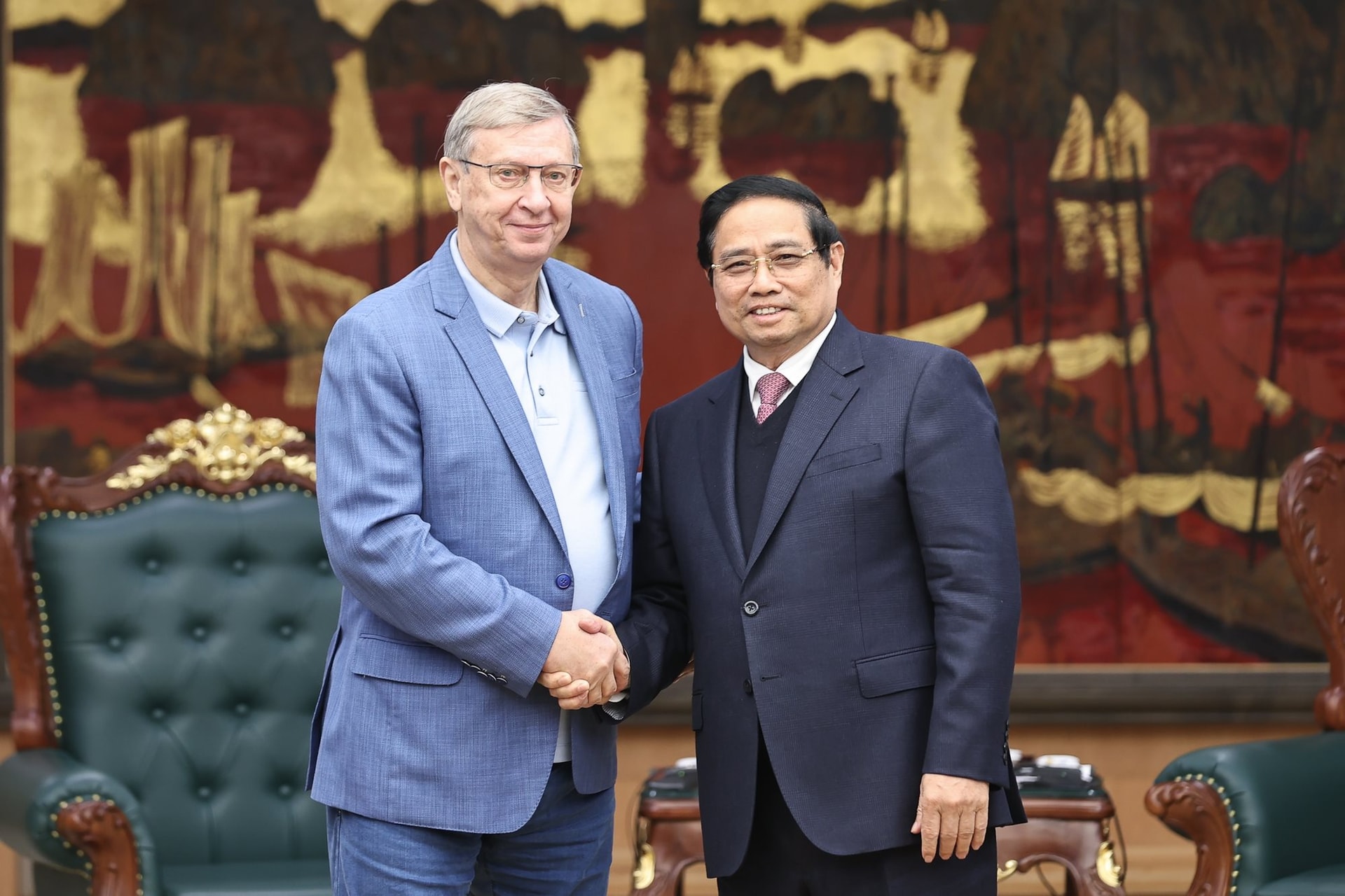 Gặp Thủ tướng, lãnh đạo Tập đoàn tư nhân lớn nhất của Nga bày tỏ một mong muốn quan trọng cho Việt Nam