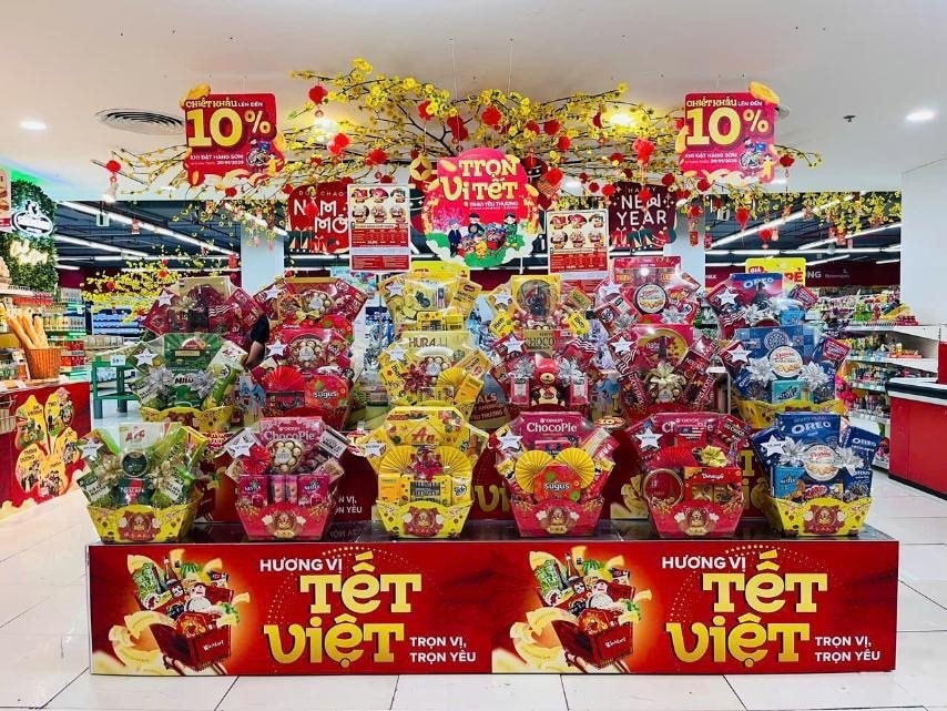 Đa dạng giỏ quà Tết, ưu đãi lớn tại hệ thống WinMart