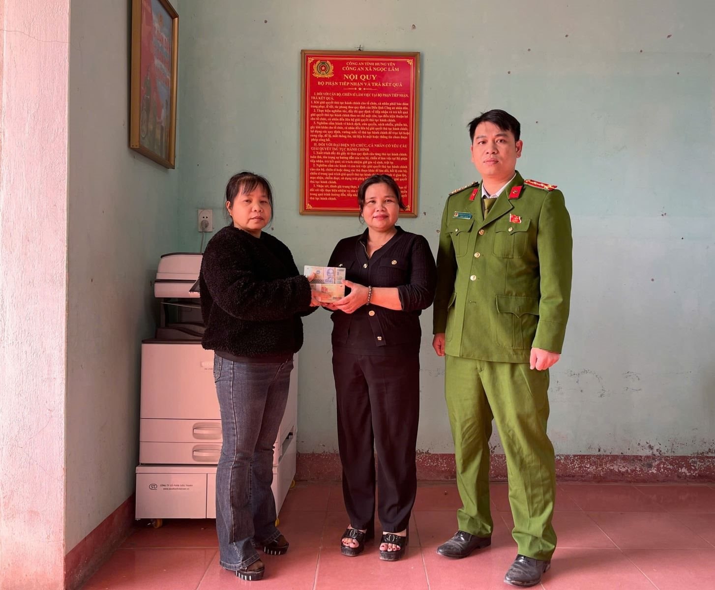 Chủ tài khoản Agribank chuyển khoản thành công 520 triệu đồng, người nhận kiểm tra tiền rồi trình báo luôn công an 