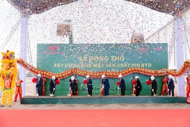 Kim Long Motor bắt tay BYD, xây nhà máy pin 130 triệu USD tại Huế