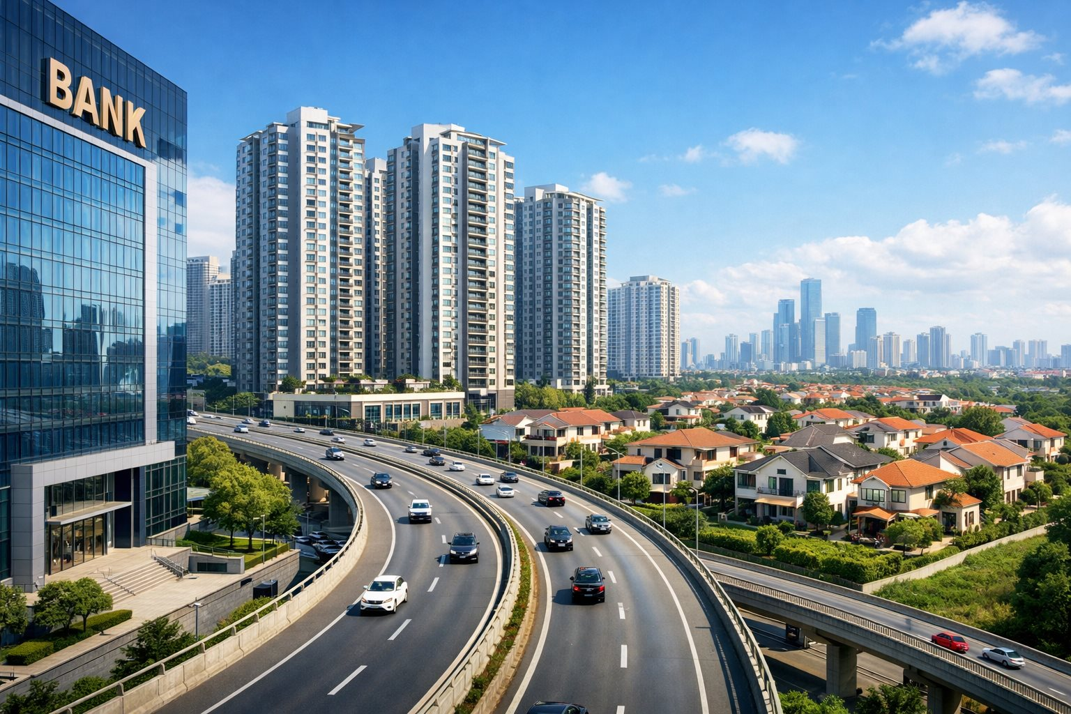 Ngân hàng lớn, bất động sản nhà ở và hạ tầng giữ nhịp ổn định tín nhiệm 2026