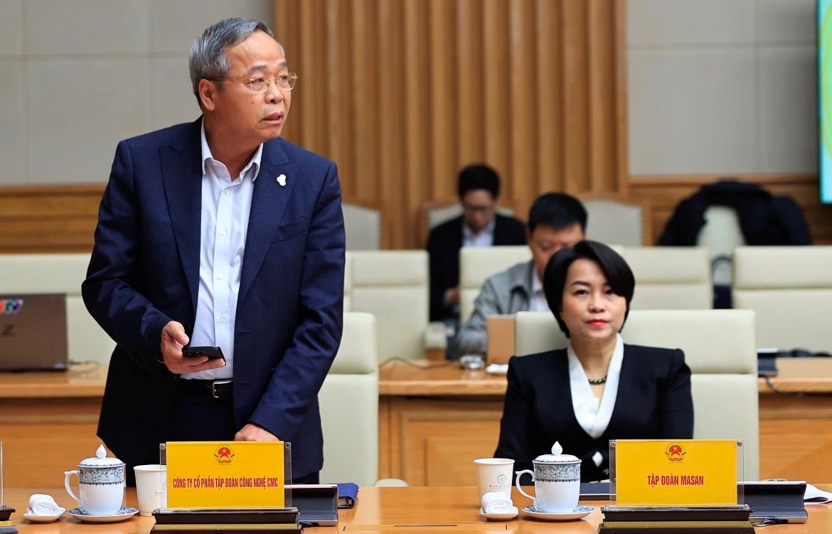 Chủ tịch CMC kiến nghị cơ chế dữ liệu và giá điện trung tâm dữ liệu tại phiên họp Ban Chỉ đạo kinh tế tư nhân