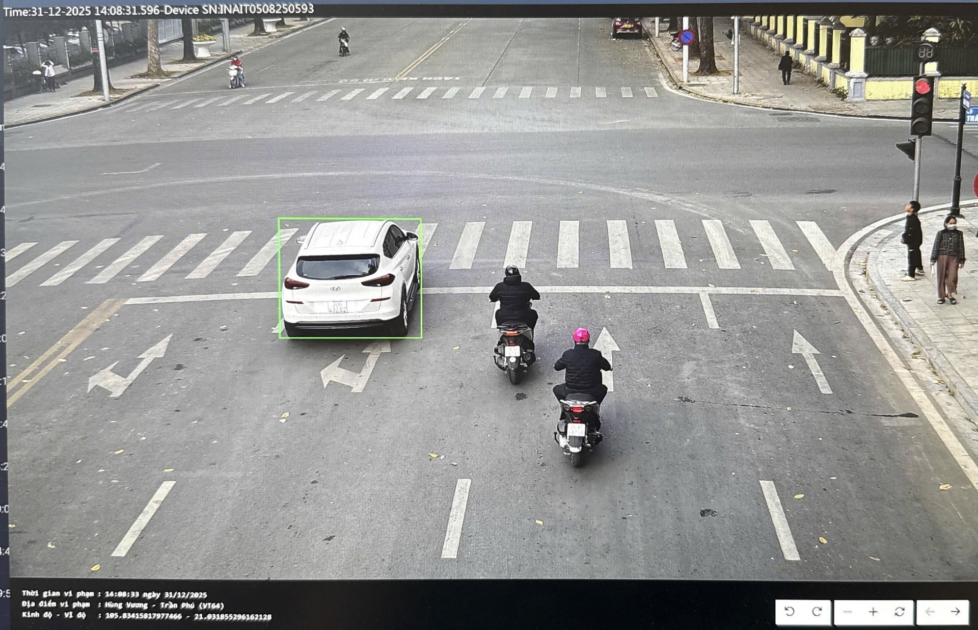 2.580 chủ xe có biển số sau vi phạm TTATGT tại Hà Nội: Khẩn trương nộp phạt nguội theo Nghị định 168