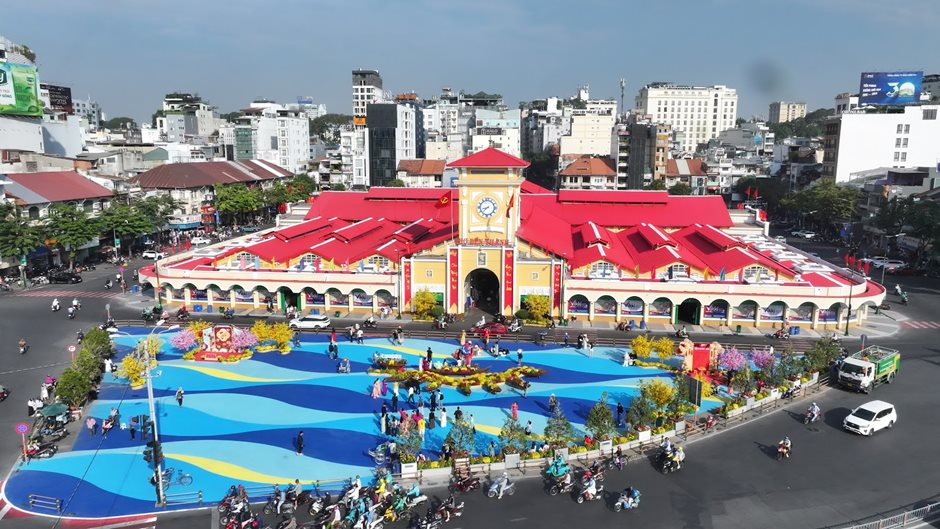 Sau đường Lê Lợi, Khang Điền tiếp tục tài trợ chỉnh trang Chợ Bến Thành, Hồ Con Rùa: Tp.HCM ‘khoác áo’ mới