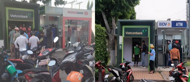 Đi rút tiền chuẩn bị nghỉ Tết, bắt gặp hiện tượng khó tin