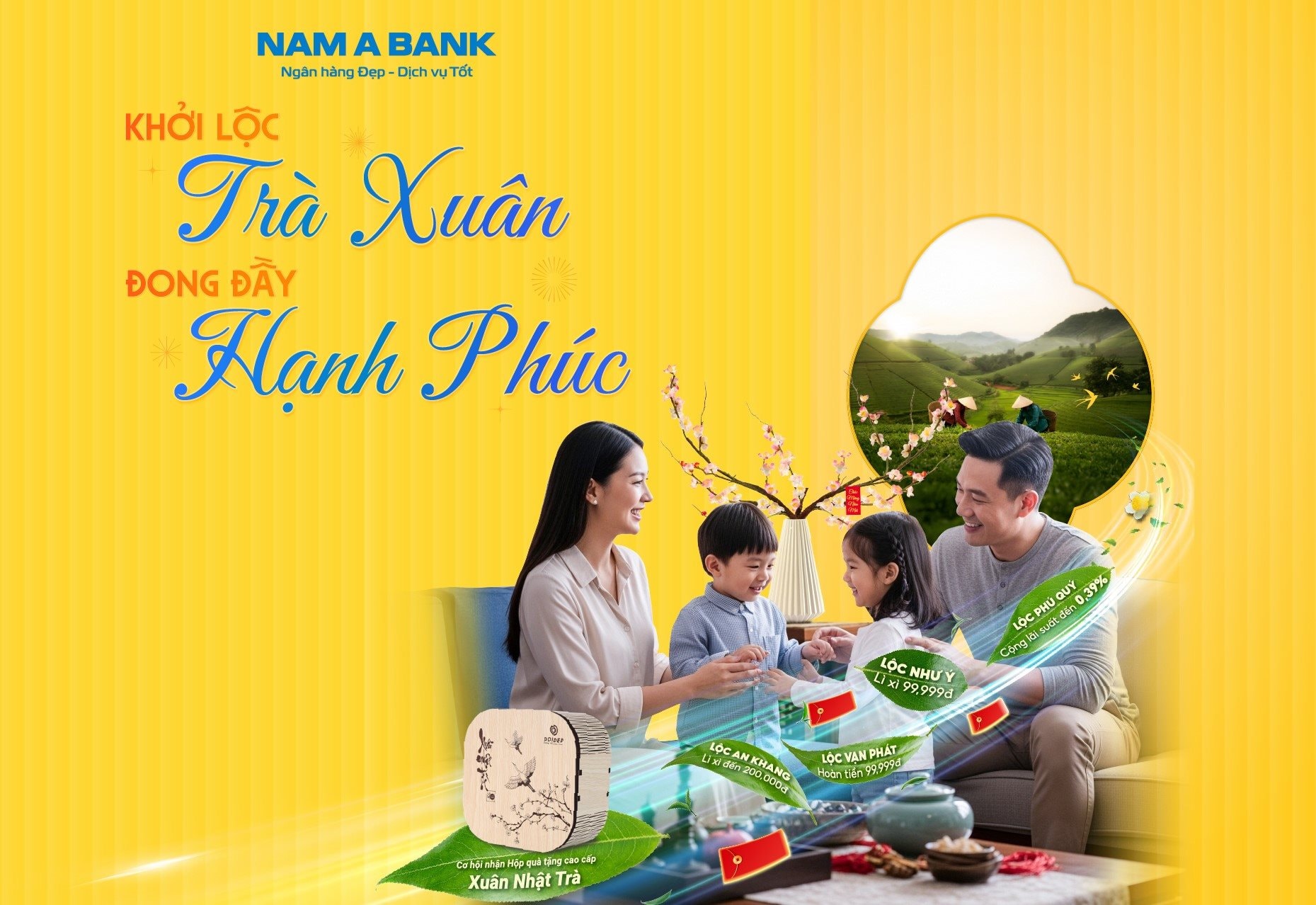 Nam A Bank triển khai chuỗi ưu đãi  đón Tết Bính Ngọ 2026