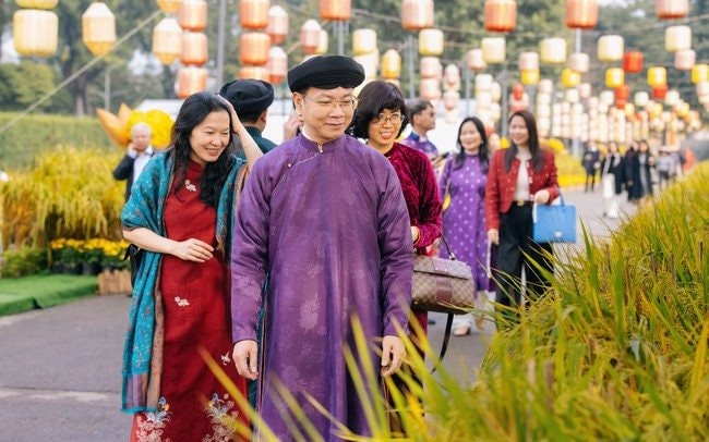 Lần đầu tiên có đường hoa Tết tại Hoàng thành Thăng Long