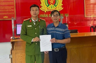 Nhận được tin báo tài khoản SHB của người đàn ông SN 1984 nhận được 200 triệu đồng, công an dùng các biện pháp nghiệp vụ xác minh