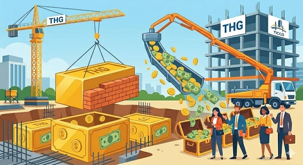 Một công ty xây dựng dự kiến trả cổ tức năm 2025 tỷ lệ 40%