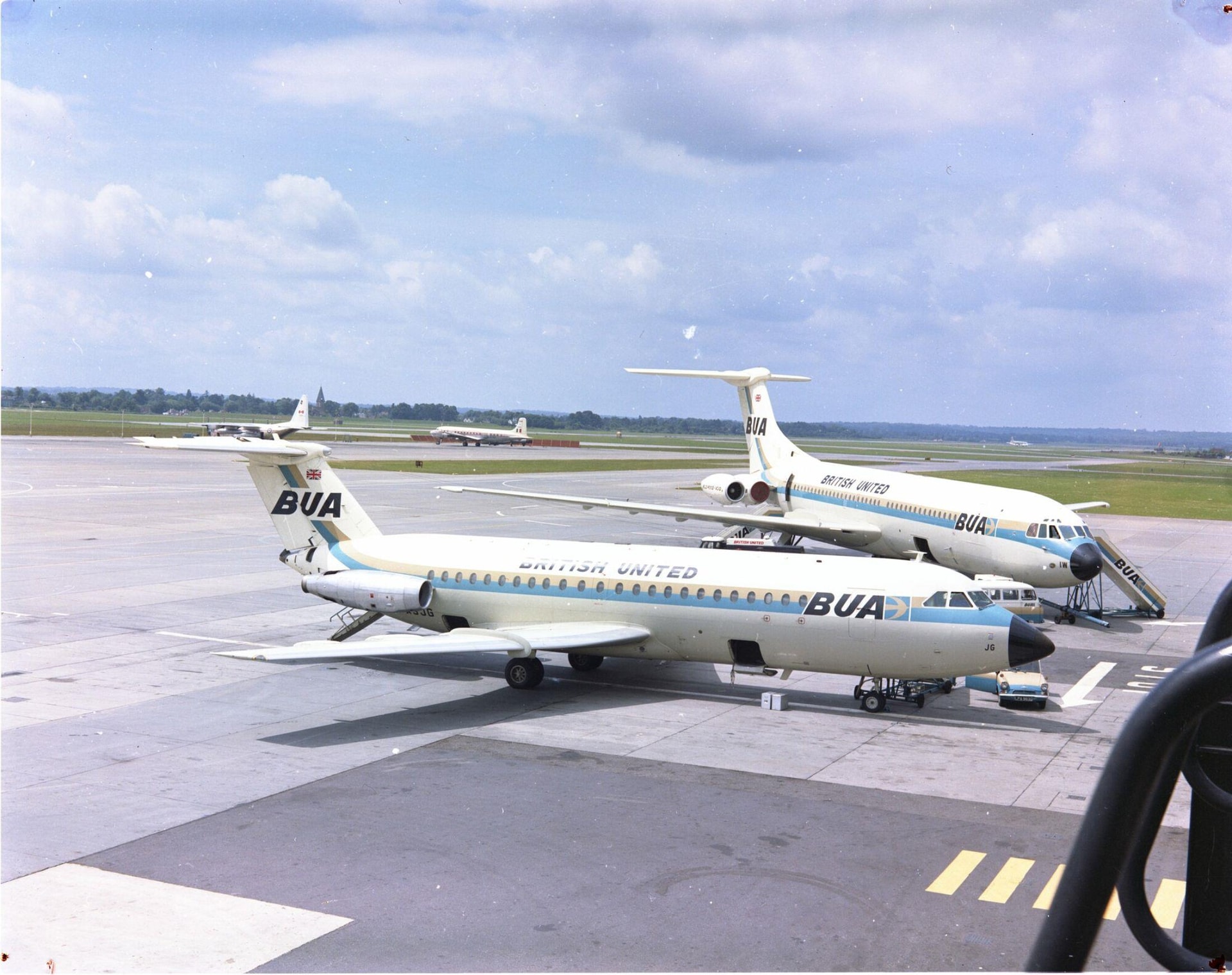 rs214749_bac1-11_200-g-asjg_british_united_airways_and_vc10_g-asiw_at_gatwick_18-08-1969_wcn2691_lpr.jpg