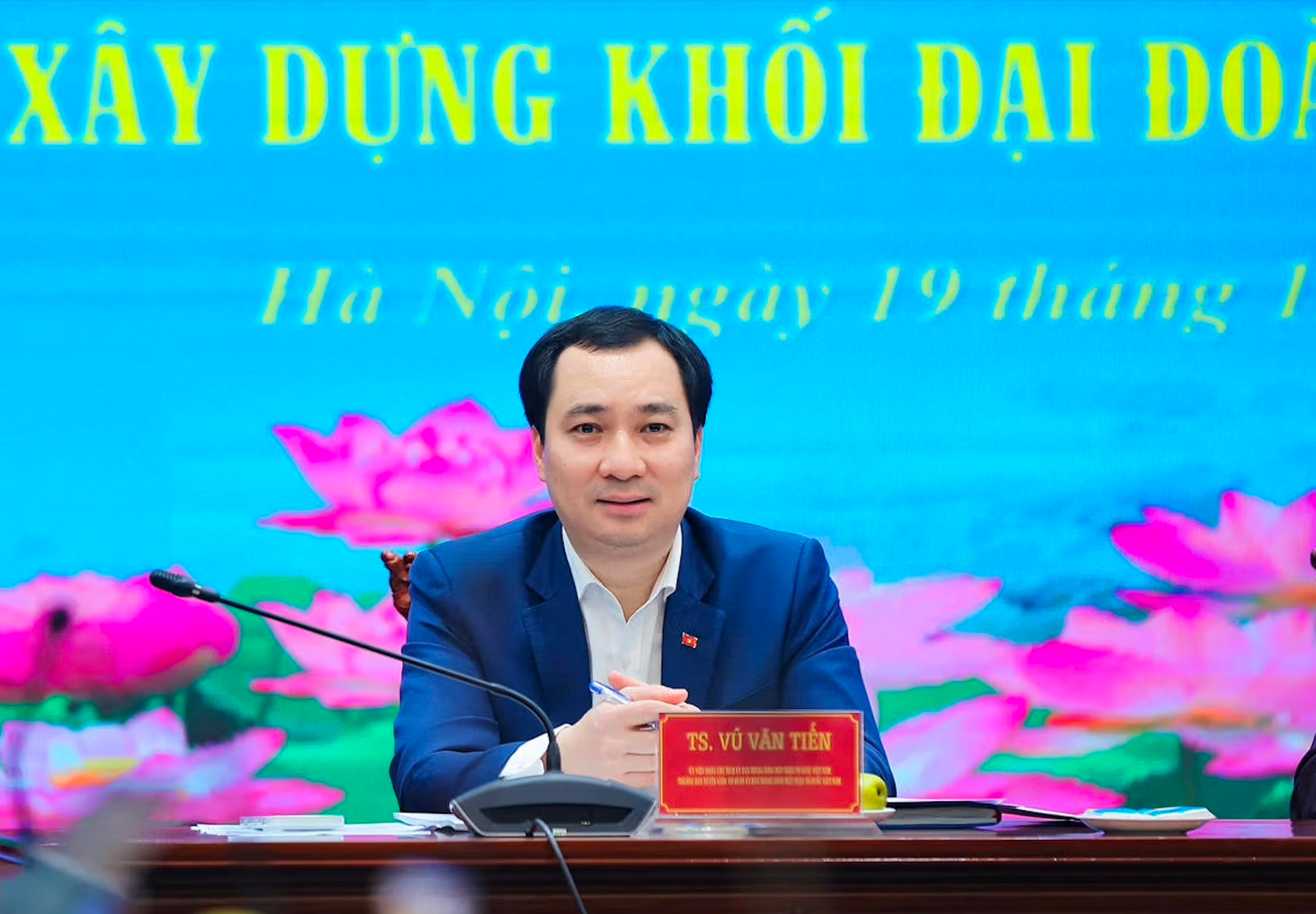 Ông Vũ Văn Tiến ứng cử đại biểu Quốc hội tại Đơn vị bầu cử số 6, thành phố Hải Phòng