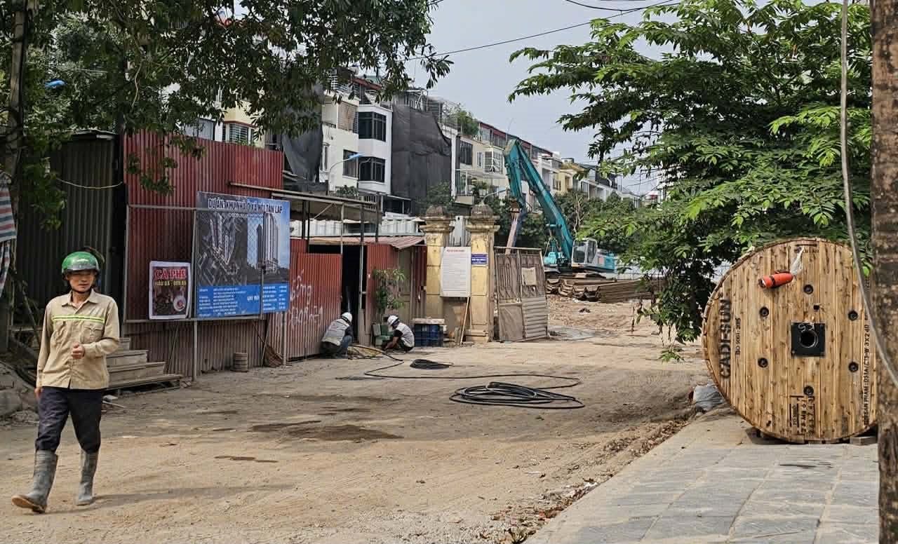 Dự kiến tháng 5 tiếp nhận hồ sơ nhưng dự án Khu nhà ở xã hội Tân Lập vẫn chưa hoàn thiện phẩn móng