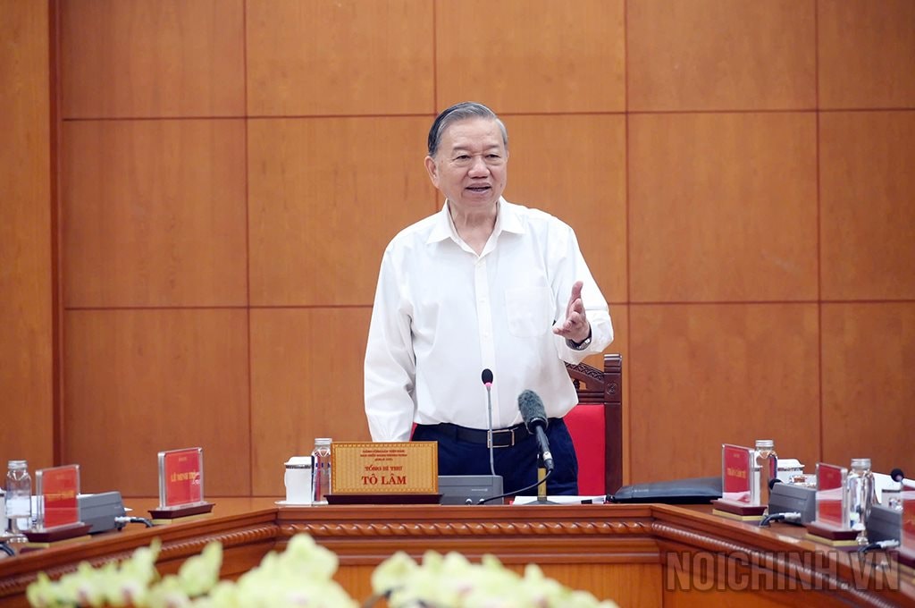 Tổng Bí thư Tô Lâm chủ trì họp: Đưa 4 công ty bao gồm ACV vào diện Ban Chỉ đạo Trung ương theo dõi