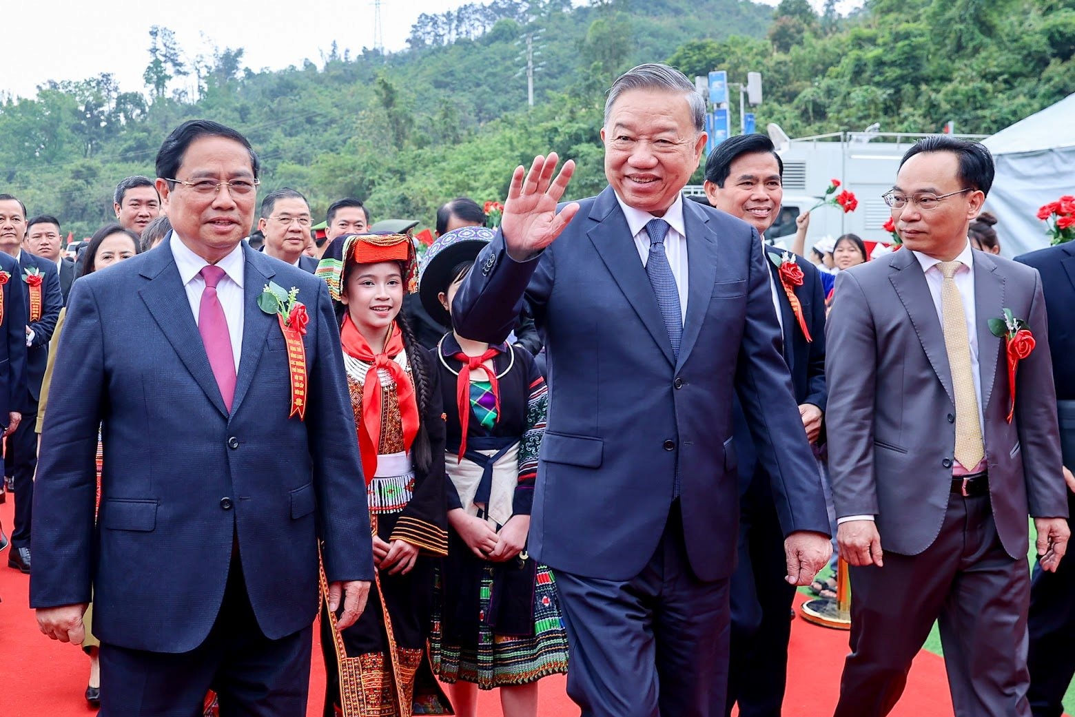 Hôm nay (19/3), khởi công đồng loạt các trường nội trú liên cấp vùng biên giai đoạn 2