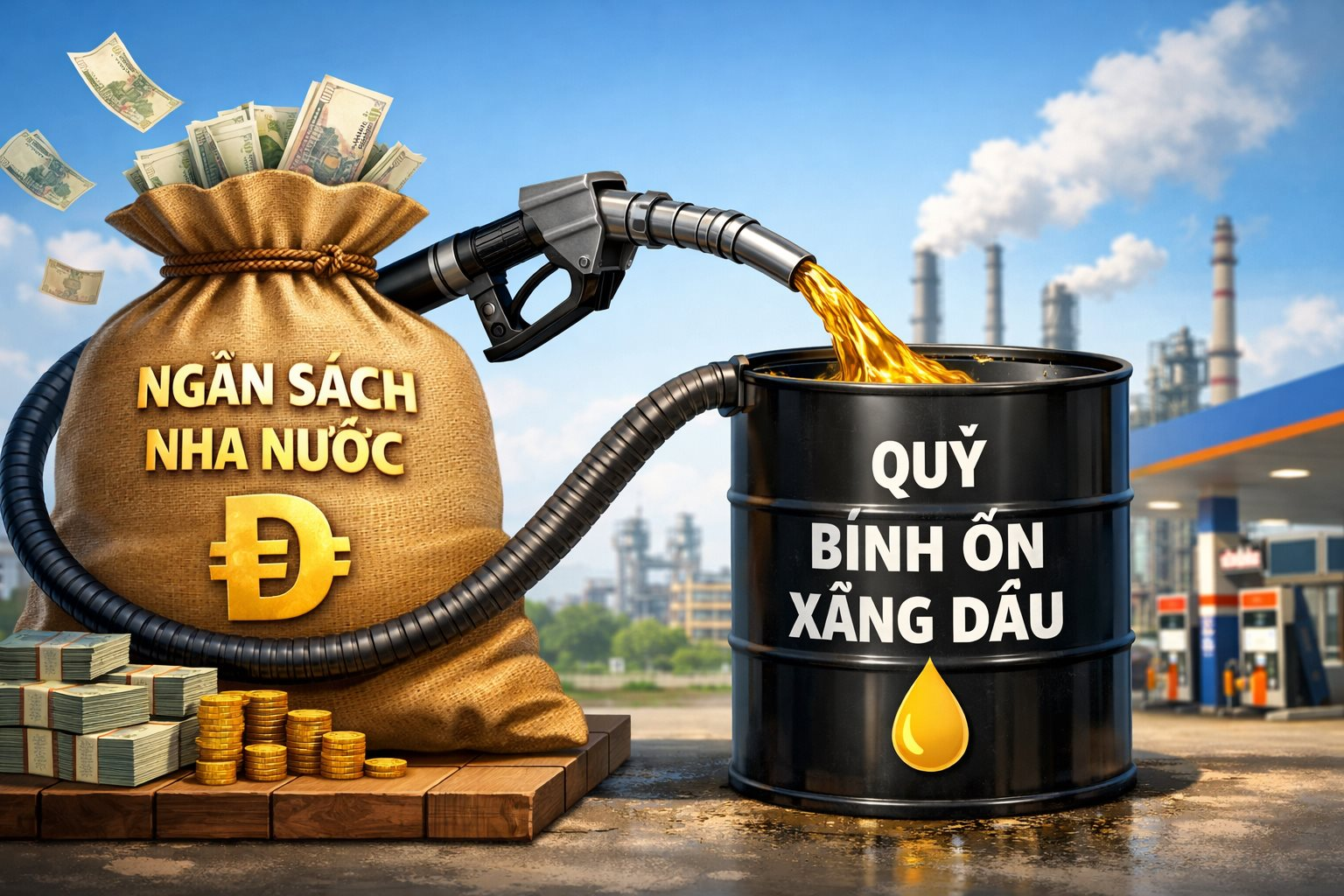 Thủ tướng Chính phủ đề xuất dùng ngân sách “cứu” Quỹ bình ổn xăng dầu