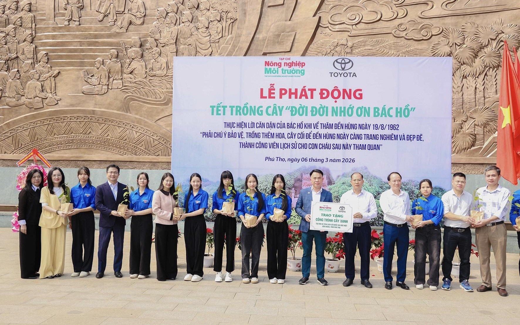 “Toyota cam kết vì một Việt Nam xanh hơn, sạch hơn và hạnh phúc hơn”