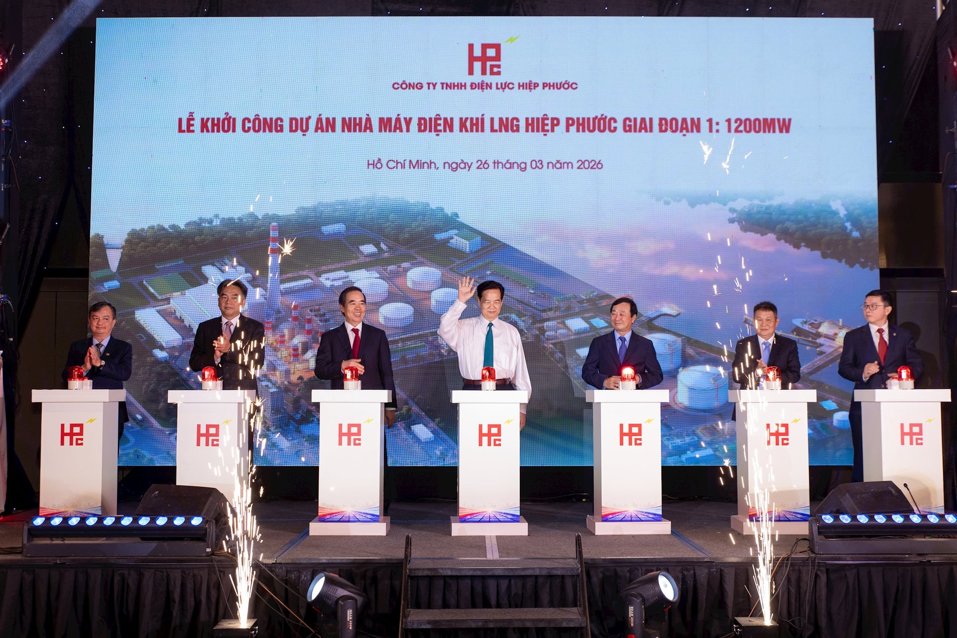 Nhà máy điện LNG Hiệp Phước 19.000 tỷ chính thức khởi công, ký Hợp đồng mua bán điện (PPA)