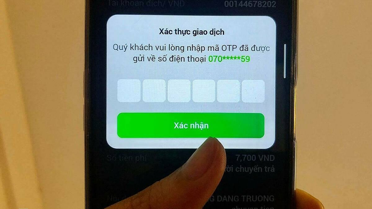 Vì sao không nên nhận mã OTP qua tin nhắn?